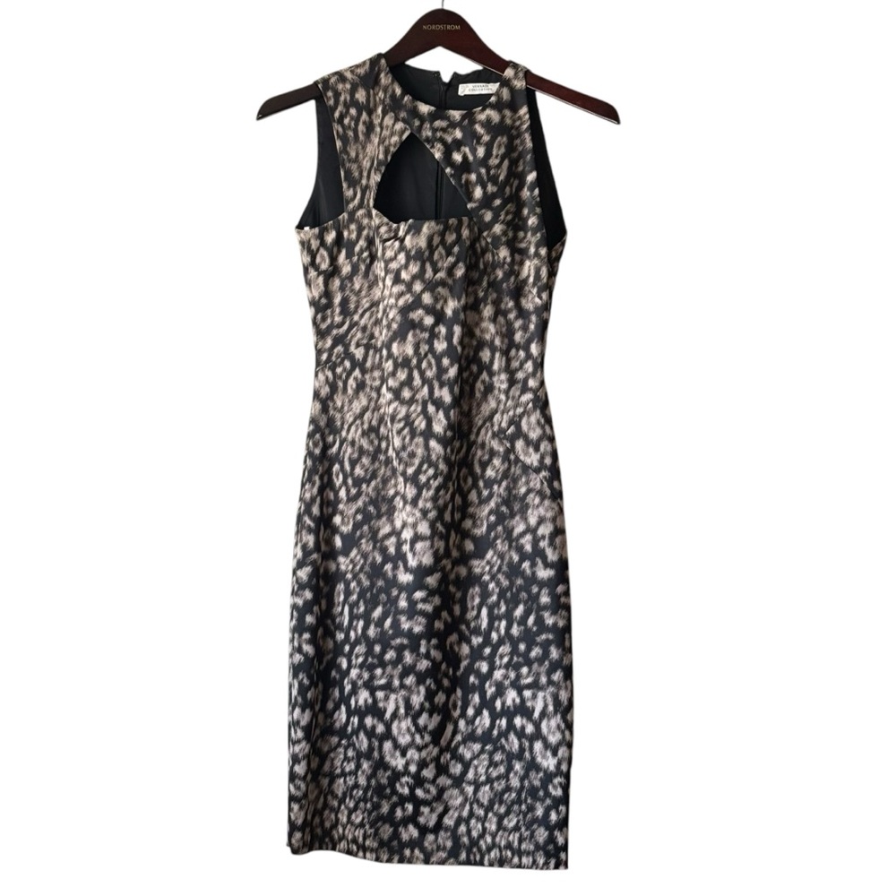 Versace Collection Grey Black Dress  Sz 4